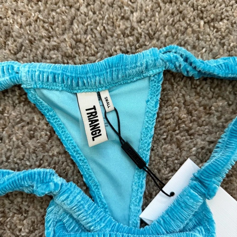 Triangl Swimwear Blue Bikini Bottom